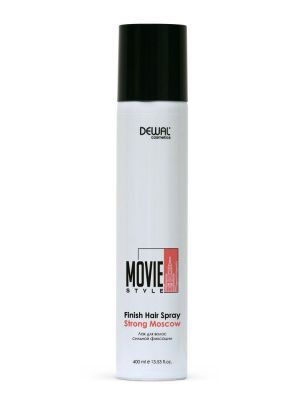 Dewal Лак Movie Style Finish hair spray Strong Moscow, 400 мл, фото 