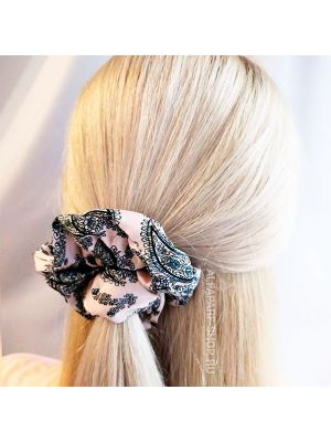 Резинка шу-шу "стиль Этро", фото , изображение 2 - от магазина Hair-Alfa.Shop Резинка шу-шу "стиль Этро", фото , изображение 2