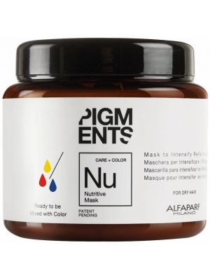 Pigments nutritive mask маска питающая для сухихи волос, фото , изображение 2 - от магазина Hair-Alfa.Shop Pigments nutritive mask маска питающая для сухихи волос, фото , изображение 2