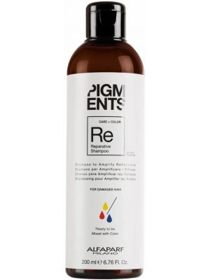 PIGMENTS Reparative shampoo Шампунь восстанавливающий для поврежденных волос, фото , изображение 2 - от магазина Hair-Alfa.Shop PIGMENTS Reparative shampoo Шампунь восстанавливающий для поврежденных волос, фото , изображение 2