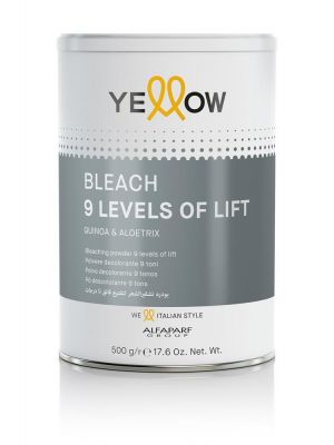 Порошок осветляющий на 9 тонов ye bleach, 500 г yellow 18321, Объём/Вес: 500, фото 