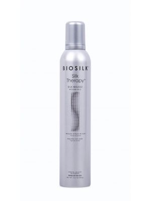 BSSTM12 Мусс BIOSILK SILK THERAPY для укладки средней фиксации, 376 г, фото 
