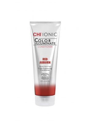 Кондиционер тонирующий Chi Ionic Color Illuminate Conditioner Red Auburn Красный Каштан 251 мл CHICIAR10, фото 