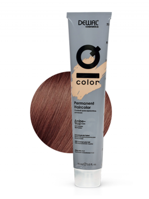 Dewal 6.4 Dark copper blonde Перманентный краситель IQ COLOR, фото , изображение 2 - от магазина Hair-Alfa.Shop Dewal 6.4 Dark copper blonde Перманентный краситель IQ COLOR, фото , изображение 2