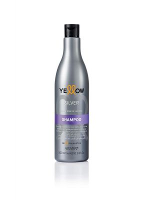Анти-жёлтый шампуньYellow SILVER, Объём/Вес: 500, Разработано, год: 2020, фото , изображение 3 - от магазина Hair-Alfa.Shop Анти-жёлтый шампуньYellow SILVER, Объём/Вес: 500, Разработано, год: 2020, фото , изображение 3