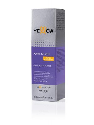 Фиолетовый пигмент Yellow SILVER PURE, 8 мл, Объём/Вес: 100 мл, Разработано, год: 2020, фото , изображение 5 - от магазина Hair-Alfa.Shop Фиолетовый пигмент Yellow SILVER PURE, 8 мл, Объём/Вес: 100 мл, Разработано, год: 2020, фото , изображение 5