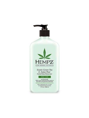 Молочко для тела  увлажняющее зеленый чай и груша / exotic green tea and asian pear herbal moisturizer, фото 