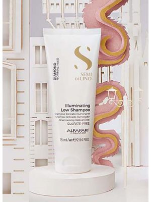 Шампунь для нормальных волос, придающий блеск SDL D ILLUMINATING LOW SHAMPOO, 75 мл, Объём/Вес: 75, Разработано, год: 2018-2019 гг., фото , изображение 2 - от магазина Hair-Alfa.Shop Шампунь для нормальных волос, придающий блеск SDL D ILLUMINATING LOW SHAMPOO, 75 мл, Объём/Вес: 75, Разработано, год: 2018-2019 гг., фото , изображение 2
