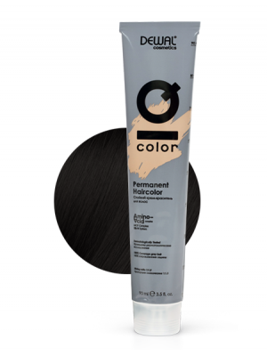 1.0 краситель перманентный iq color, 90 мл dewal cosmetics dc1.0, фото 