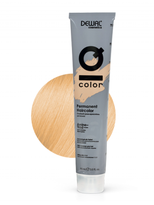 Dewal 10.3 Extra light gold blonde Перманентный краситель краситель IQ COLOR, фото 